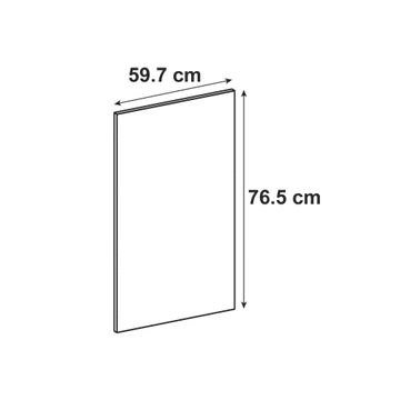 Drawer Dishwash Tokyo Wht Mat H765Xw597