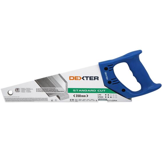 DEXTER HANDSAW FINE TIP 350MM 8TPI