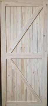 Interior Sliding Door Barn style Pine-w920h2100mm (without mechanism)