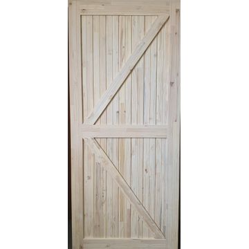 Interior Sliding Door Barn style Pine-w920h2100mm (without mechanism)