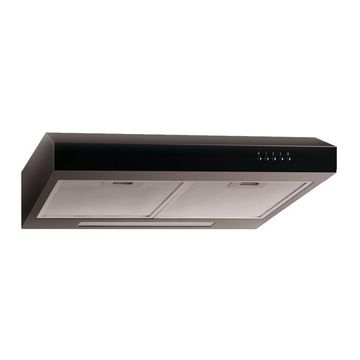 Euroair Kitchen Black Extractor 60Cm Wall Mount Sl60Bl