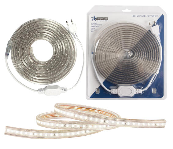 BSTAR 5M WARM WHITE LED BLISTER PACK STRIP IP65
