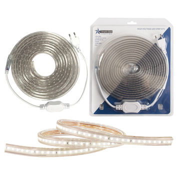 BSTAR 5M WARM WHITE LED BLISTER PACK STRIP IP65
