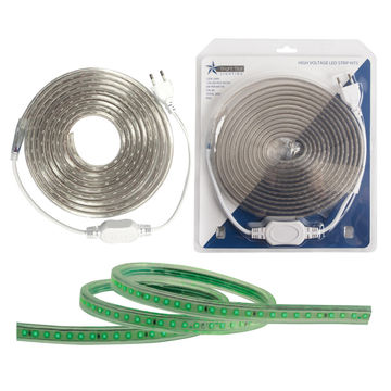 BSTAR 5M GREEN LED BLISTER PACK STRIP IP65