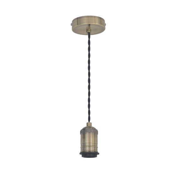 Inspire composable pendant light canopy e27 1x60w aluminium