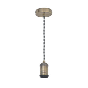 Inspire composable pendant light canopy e27 1x60w aluminium