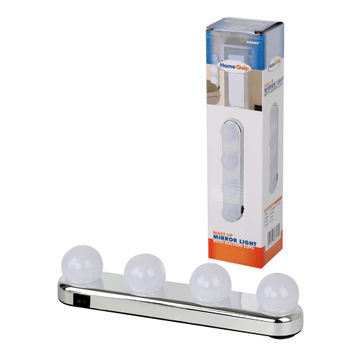 Home Quip 4 Globe Mirror Make Up Light 