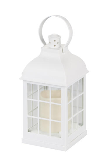 Portable Lantern Light White Carriage  Battery Operated