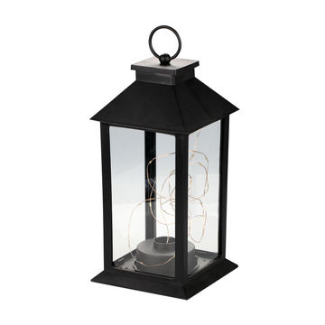 20 LED WIRE LIGHT LANTERN BATTERY OPERATED