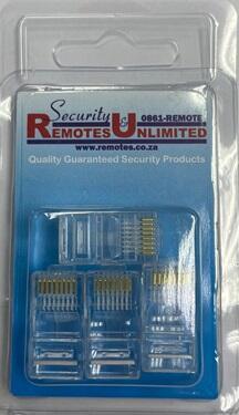SRU RJ45 PLUG PACK OF 4