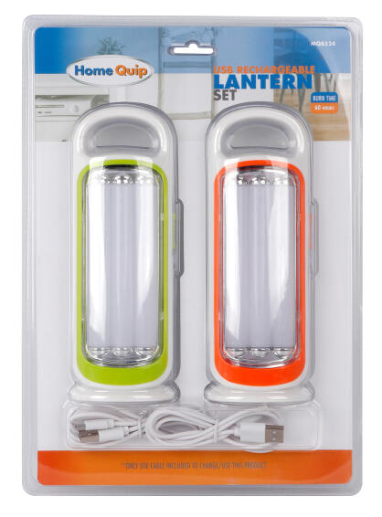 Lantern Set Usb HOMEQUIP Rechargeabl
