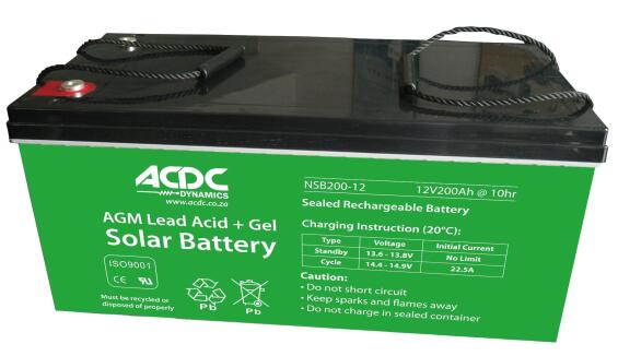 ACDC 12V 100AH AGM Lead Acid & Gel Solar Battery
