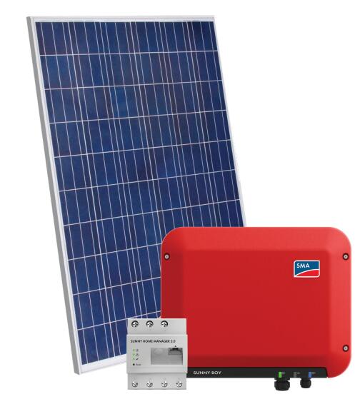 SOLAR SYS 230V 2.5KVA GRID TIE 2900KWP