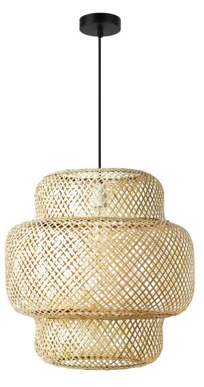 K light Pendant Light 40w E27 Bamboo 