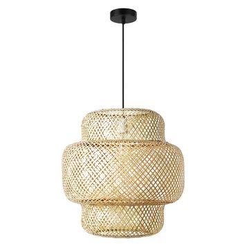 K light Pendant Light 40w E27 Bamboo 