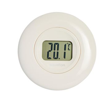 Equation digital thermometer white