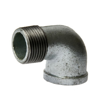 GALVANISED MALE ELBOW 20MM P/PACK