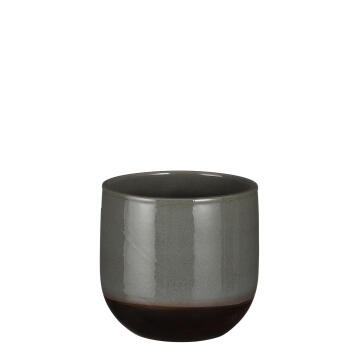 Pot, Ceramic, Nora Round Green Glaze, 23cm