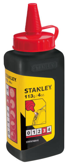 Chalk line refill 115G red - 12