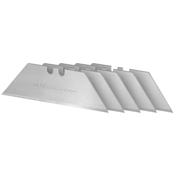 Utility Knife Blades, 2 1/4 in L, PK5