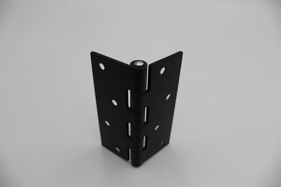 443A HINGE BUTT BLK 2 PACK (CARD)