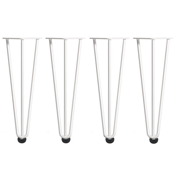 Hairpin leg white 200mm FIT