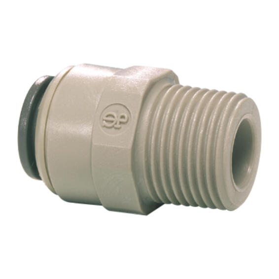 STRAIGHT ADAPTOR 1/4 X 3/8 (NPTF)