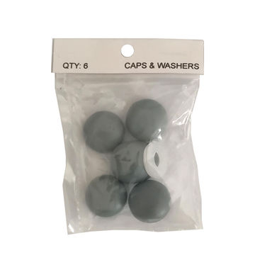 DUROBAR CAPS AND WASHERS GREY 6PC