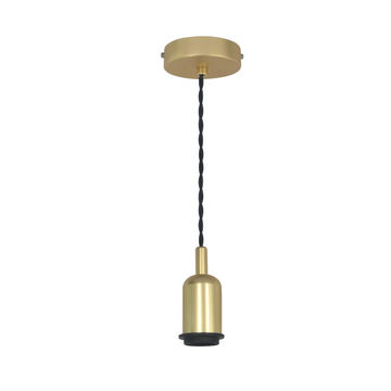 COMPOSABLE PENDANT CANOPY E27 1X60W ALUM