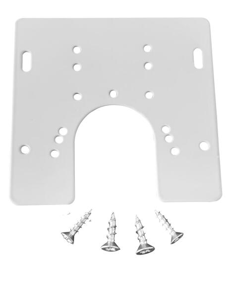 Cabinet door hinge repair plate FIT