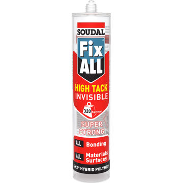 Soudal Fix all high tack invisible 290ml