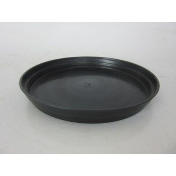 Saucer, Plastic Drip Tray, Black, 43cm