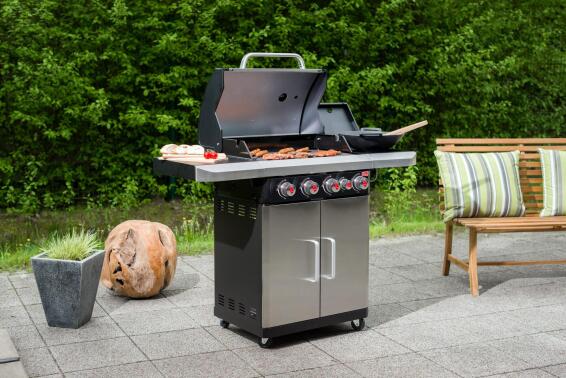 Gas Braai Braai Rexon 4.1 Pts Select Stainless Steel