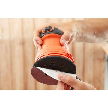 BLACK & DECKER 125mm 230W 230W Random Orbit Sander BEW210-QS