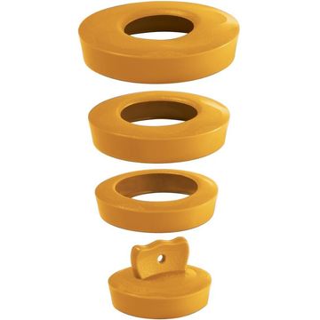 UNIVERSAL BASIN / SINK PLUG - ORANGE