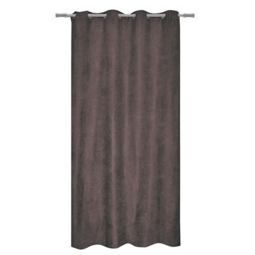 Inspire curtain eyelet manchester taupe 140x280cm
