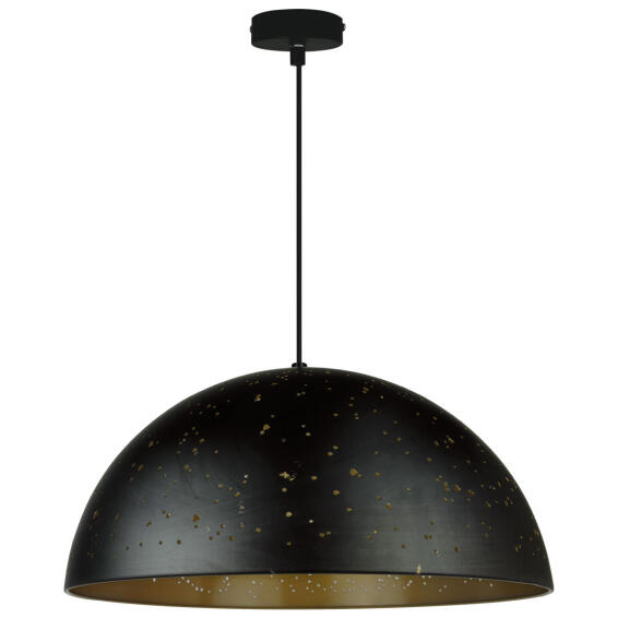 pendant light E27 1x60w iron matt black
