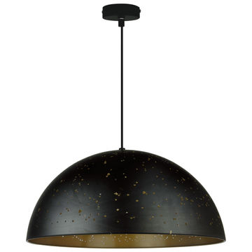 pendant light E27 1x60w iron matt black