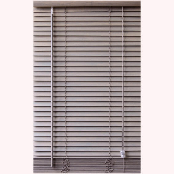 Inspire venetian blind  grey wood 80x130cm