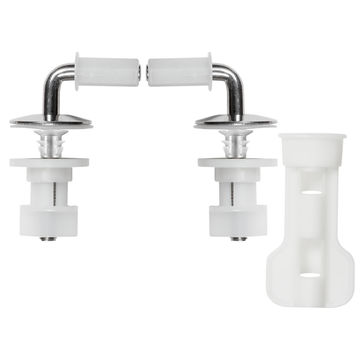 Wirquin Toilet Seat M-1 Hinges Stainless Steel 