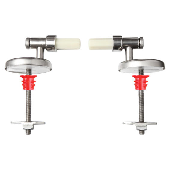 Wirquin Toilet Seat Hinges Stainless Steel for D-2 S-1 Vip Toilet Seats 