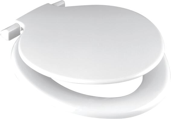 Wirquin Calypso Toilet Seat Standard Hinge White