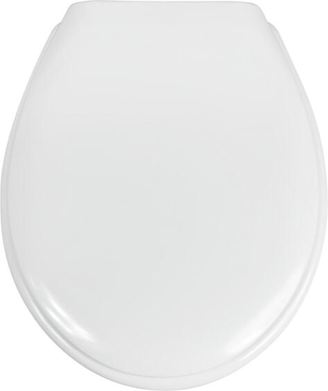 Wirquin Club Toilet Seat White With Plastic Hinge