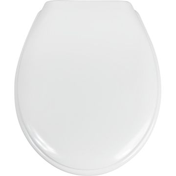 Wirquin Club Toilet Seat White With Plastic Hinge