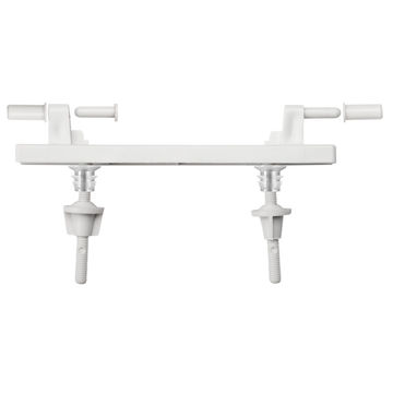 Wirquin Toilet Seat Club Hinge Set White