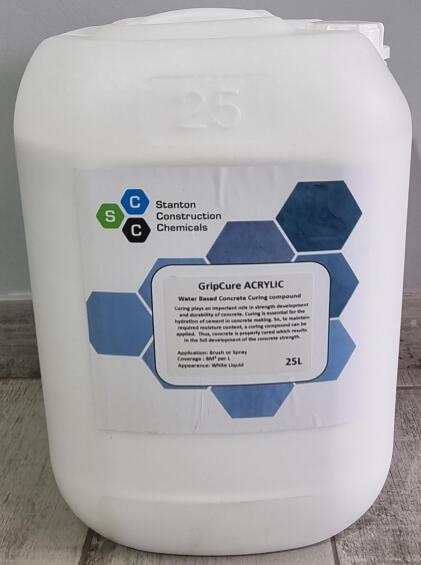 Gripcure Cement Curing Agent Acrylic 25L