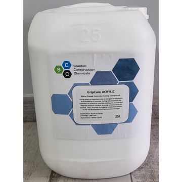 Gripcure Cement Curing Agent Acrylic 25L