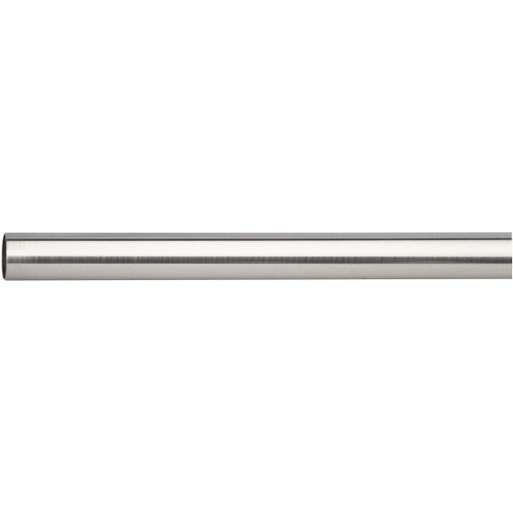 Inspire curtain pole  d28mm chrome brushed 200cm