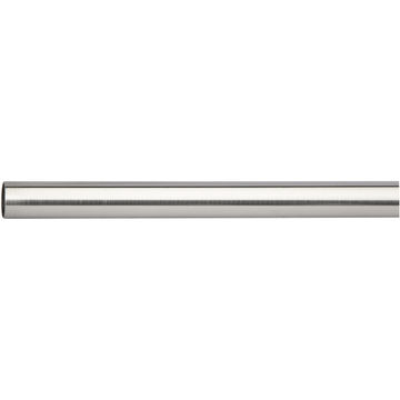 Inspire curtain pole  d28mm chrome brushed 200cm