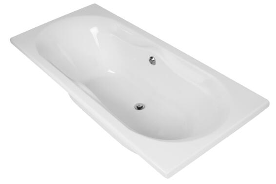 Madeira Bathtub Drop-In White W180cmxD80cm